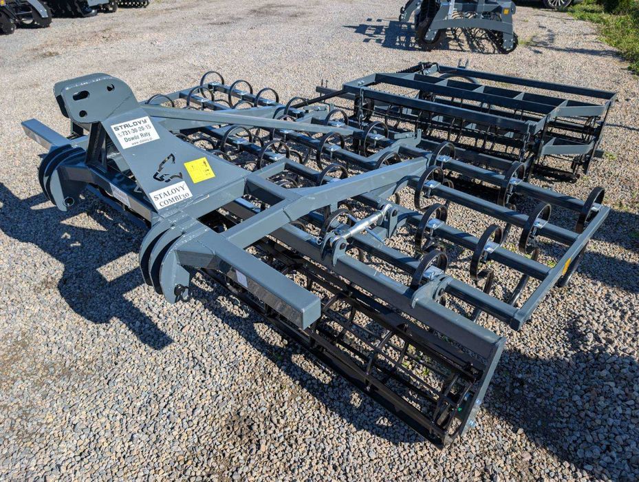 Agregat uprawowy przedsiewny 2.1m/3m podwójne walki tylne na łożyskach