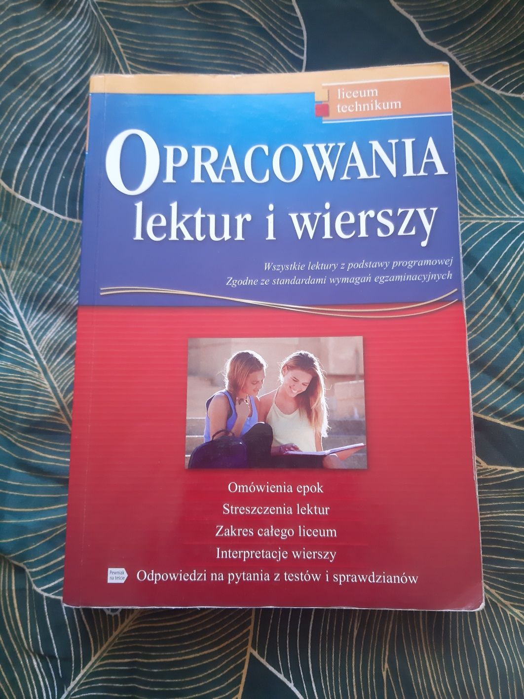 Opracowania lektur i wierszy liceum