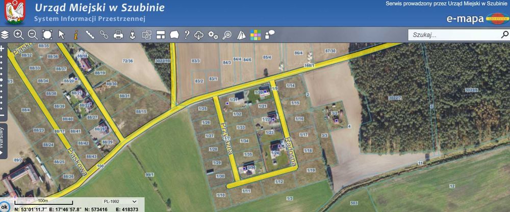 Sprzedam działkę Zazdrość k/Szubina