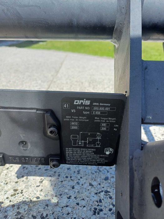 Hak holowniczy Porsche Macan/ Audi Q5