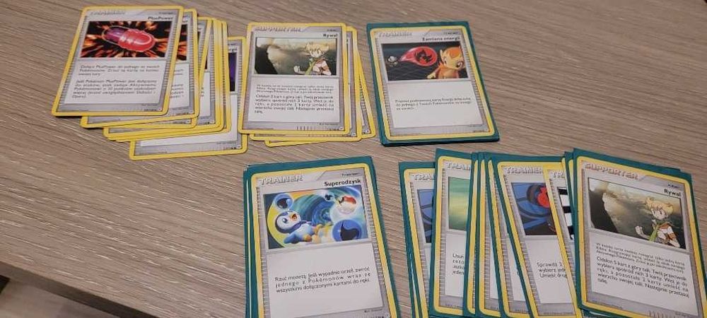 Oryginalne Polskie karty Pokemon Diament i Perła BULK 139 kart