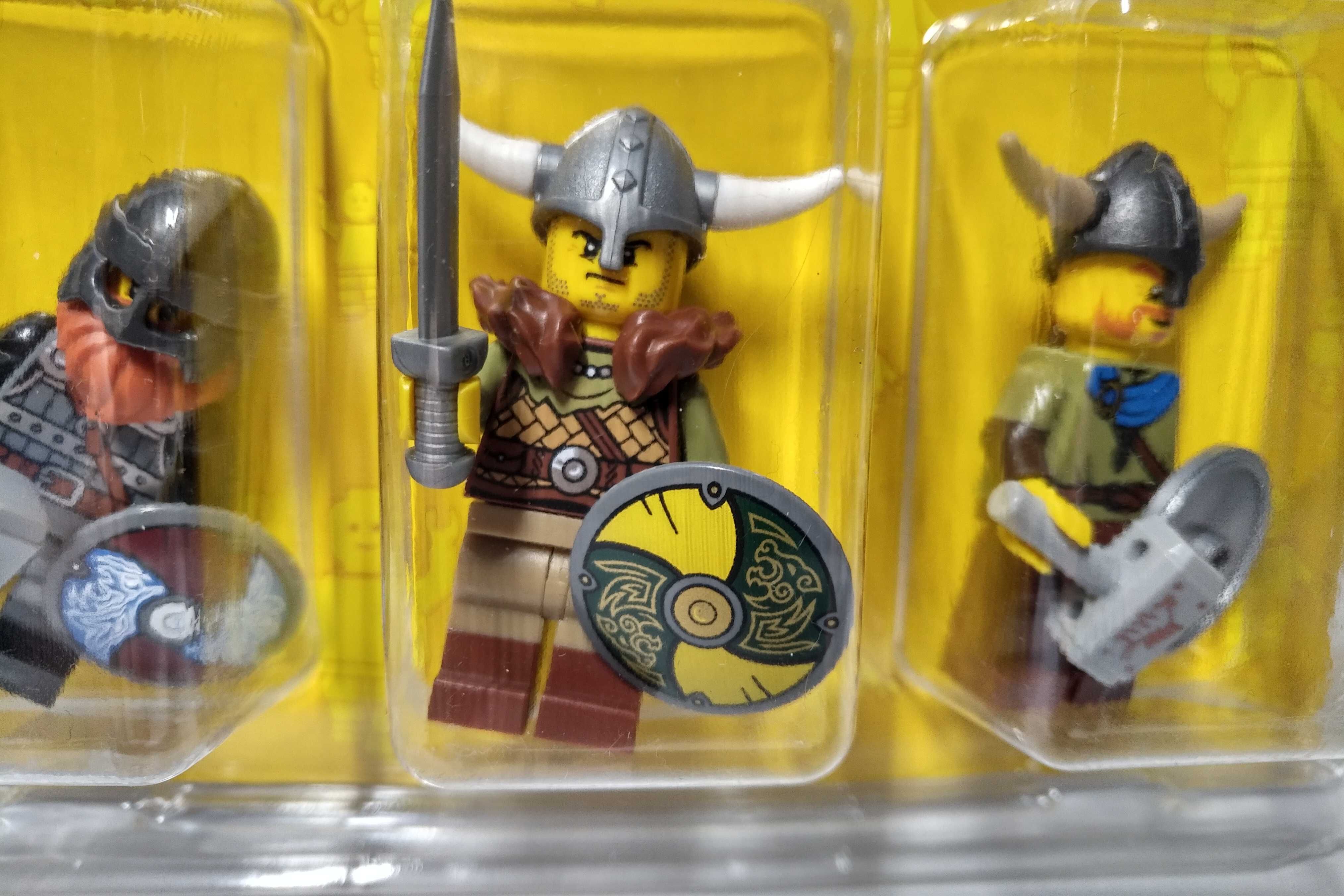 Lego 3 figurki w blistrze Castle zamek rycerze wikingowie wojownicy #7