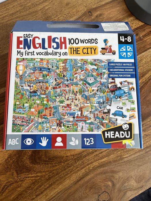 HEADU puzle The City używane język angielski