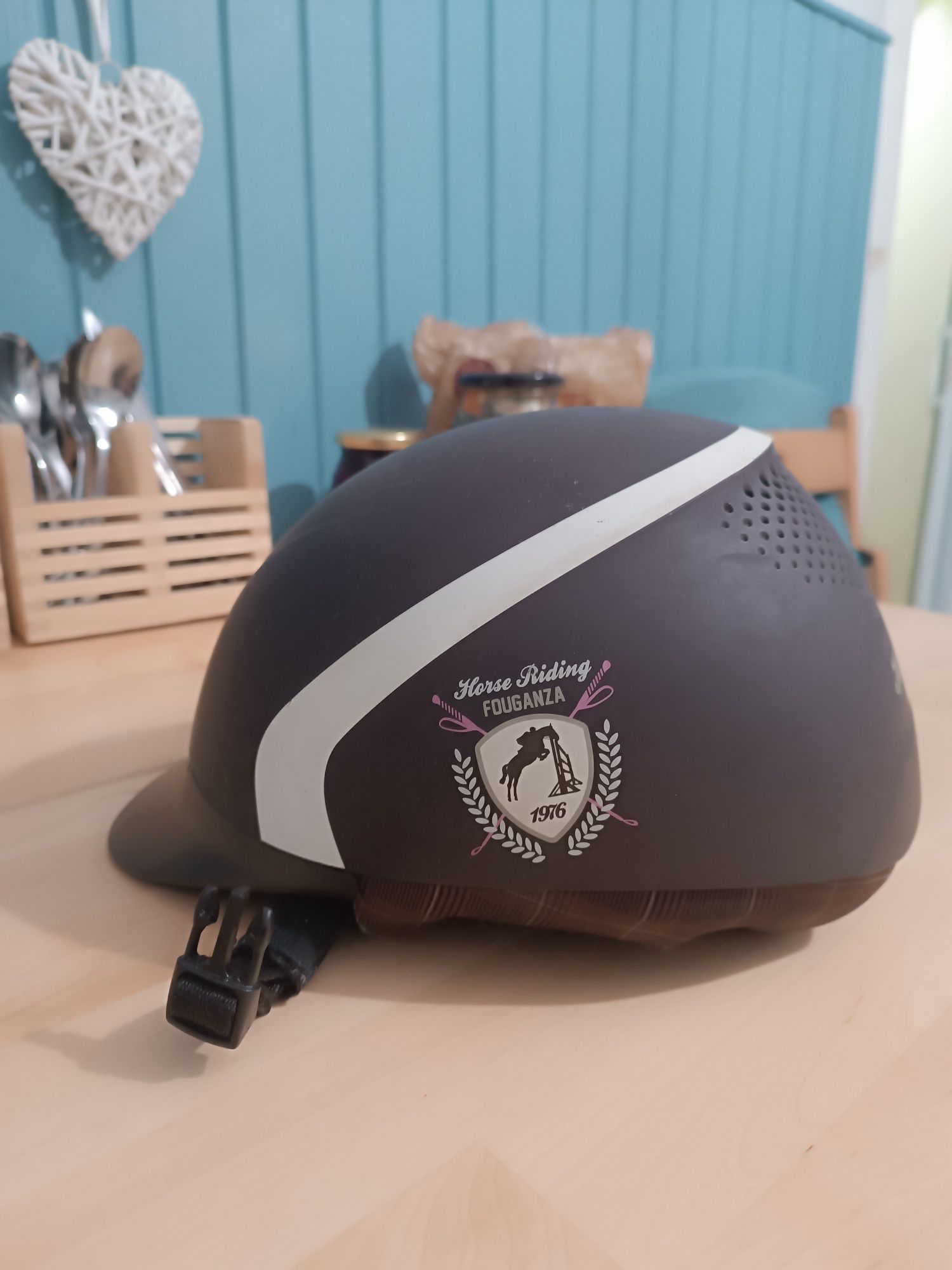Kask jeździecki fouganza