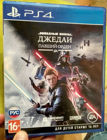 ps4. Star Wars Jedi: Fallen Order ps4 (диск)