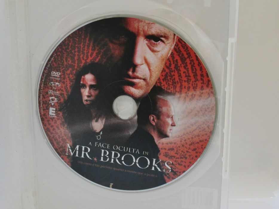 A Face Oculta de Mr. Brooks DVD (selo Igac / bom estado)