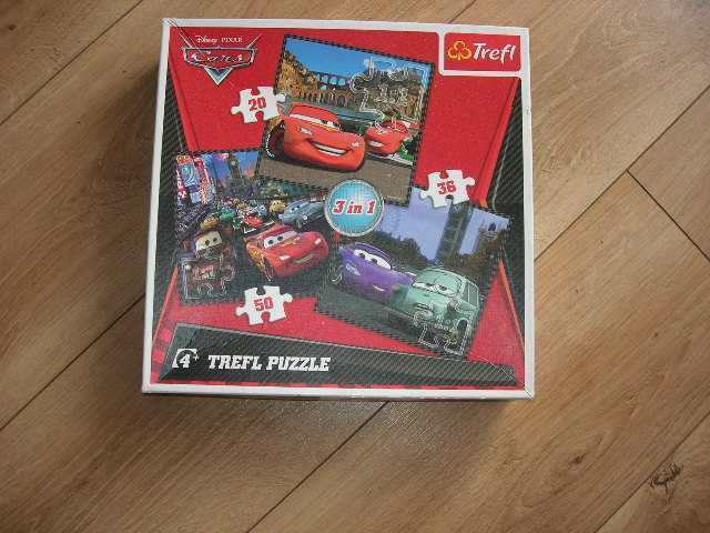 Puzzle disney CARS  3 w 1 Trefl