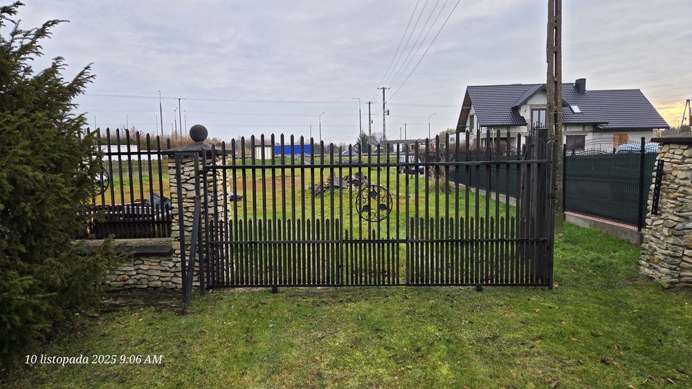 Brama wjazdową przesuwna ,przesła