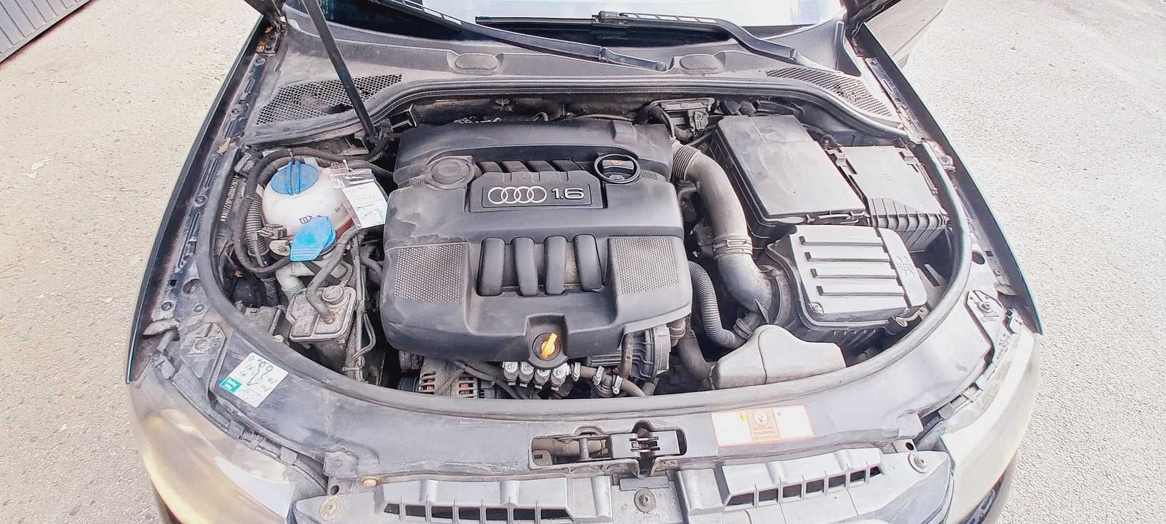 A3 05r. 1,6 MPI gaz 102KM, rozrząd, skóra, 2 kpl. kół klima OK