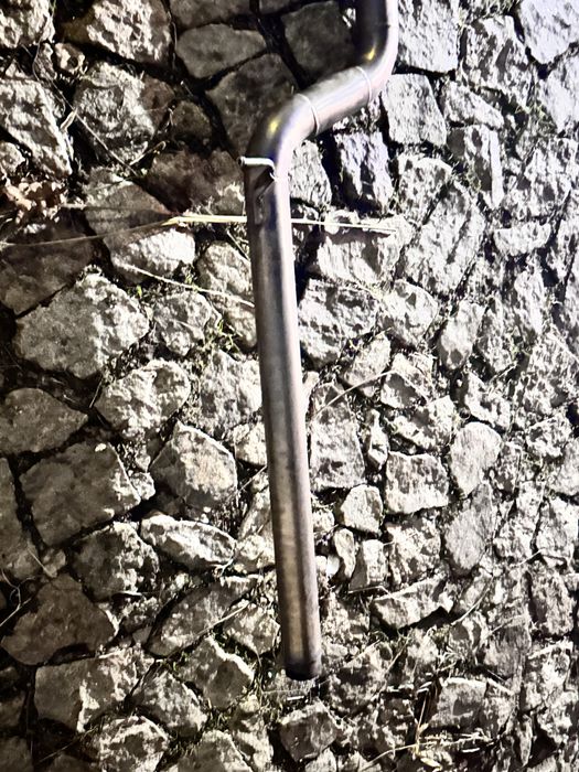 Linha de escape em inox de 70mm c/ sistema de panela com valvula