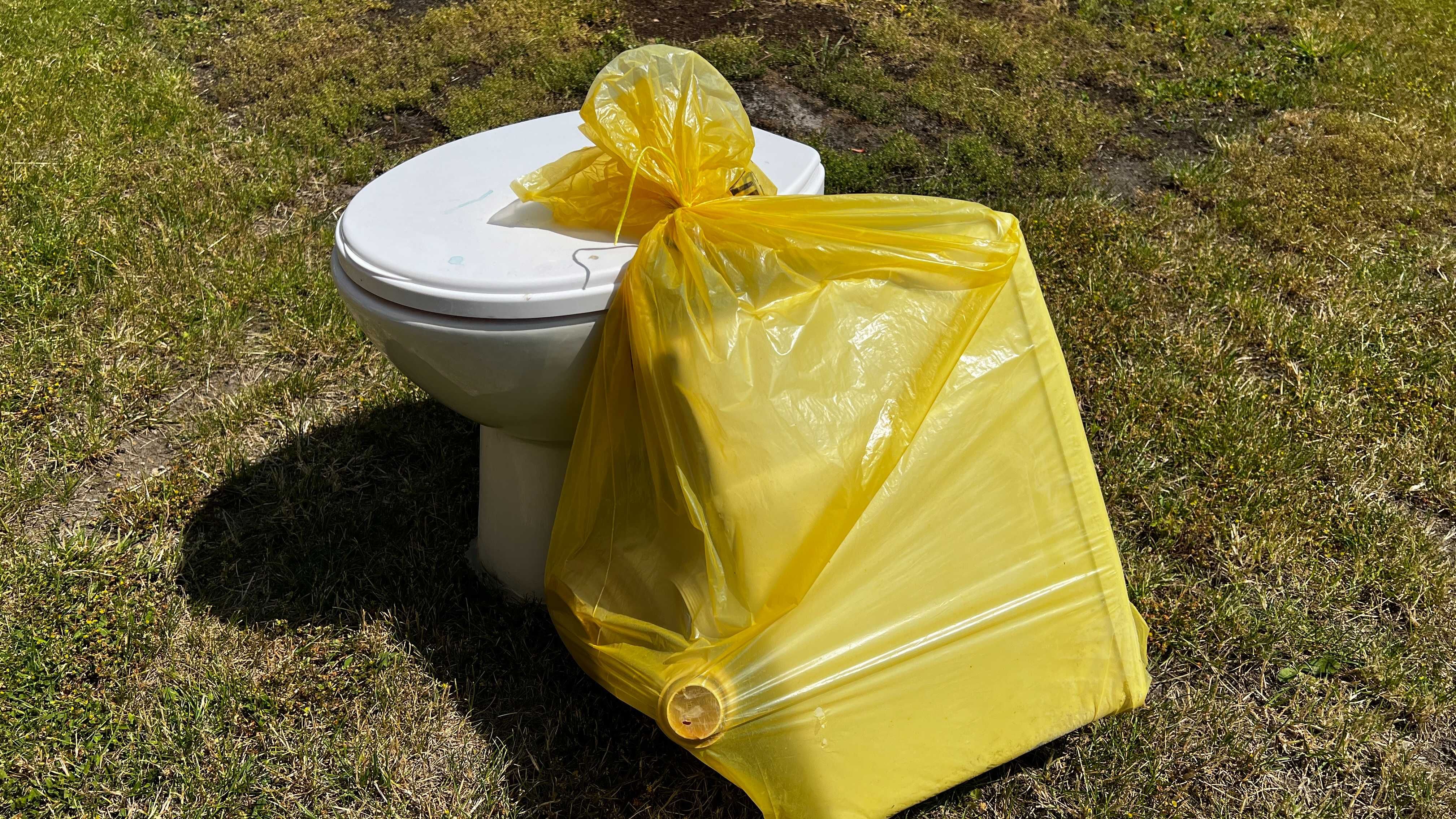 WC (komplet) - używany, idealny na budowę