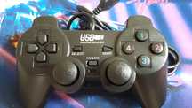 USB джойстик для ПК PC Game. Pad Dual. Shock вибро DJ - 208