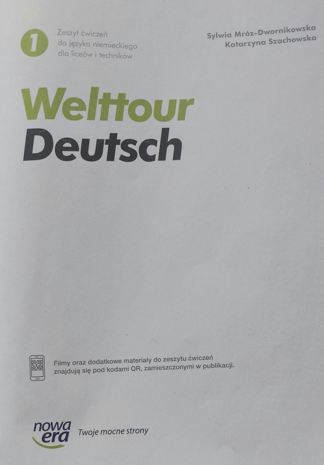 Podręcznik Welttour Deutch 1 - język niemiecki