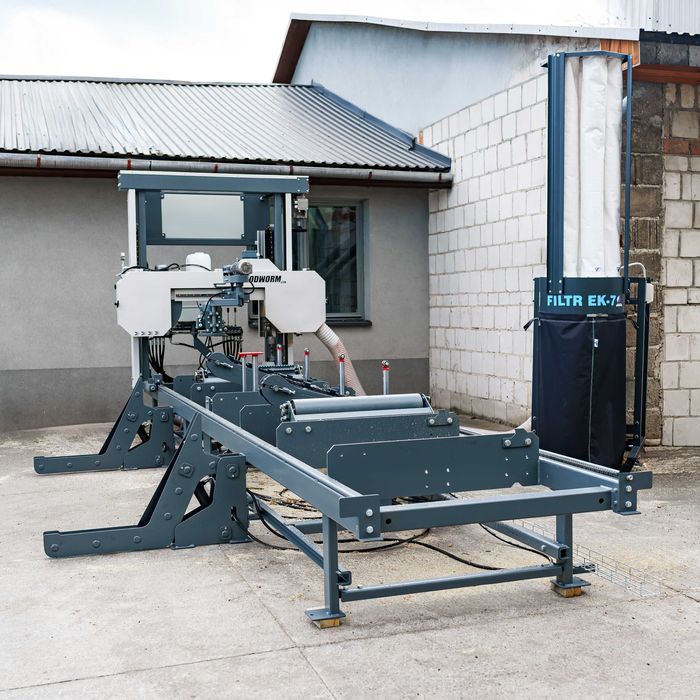 Trak Taśmowy z Pełną Hydrauliką. Korowarka,ISP,Pulpit Stacjonarny.