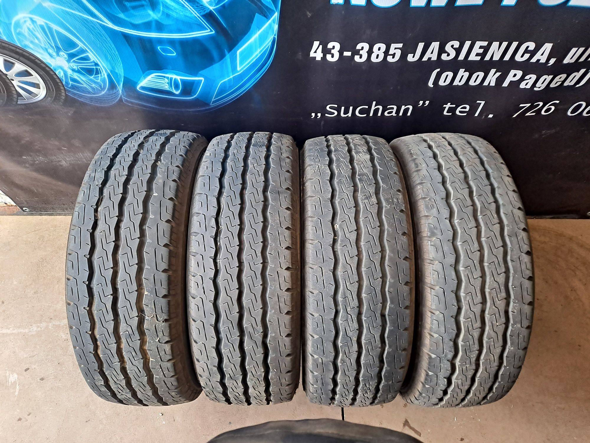 215/65/15C Opony letnie Firestone wzmacniane piekny komplet!!