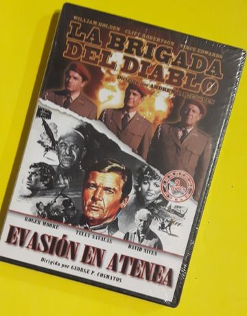 film DVD pack "La Bridgado Del Diablo - Evacion En Atenea" ENG/ESP