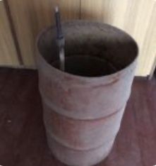 Бочка металева зі спіраллю спіраль ємність пристрій