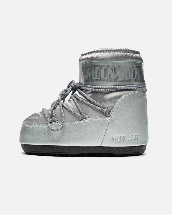 Черевики Moon Boot Tecnica Icon low glance silver premium зимові