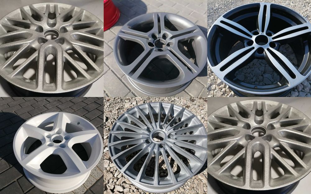 Regeneracja felg, malowanie proszkowe, piaskowanie, szkiełkowanie.