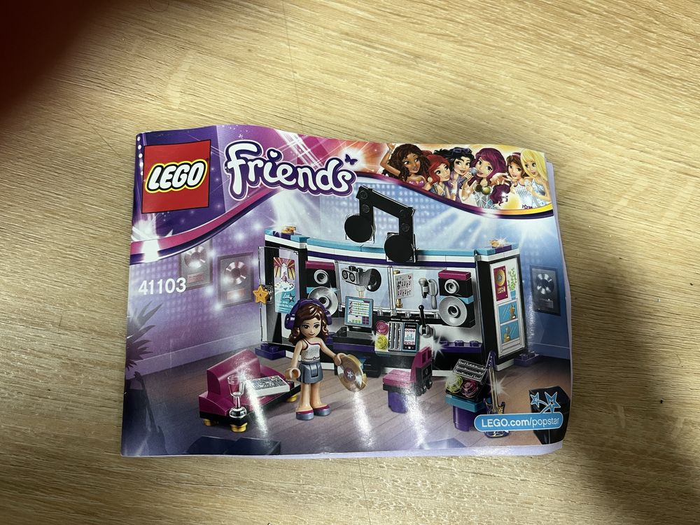 Lego Friends set estúdio de música