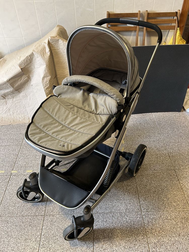 Kraft Leon Cadeirinha Passeio Travel System como novo