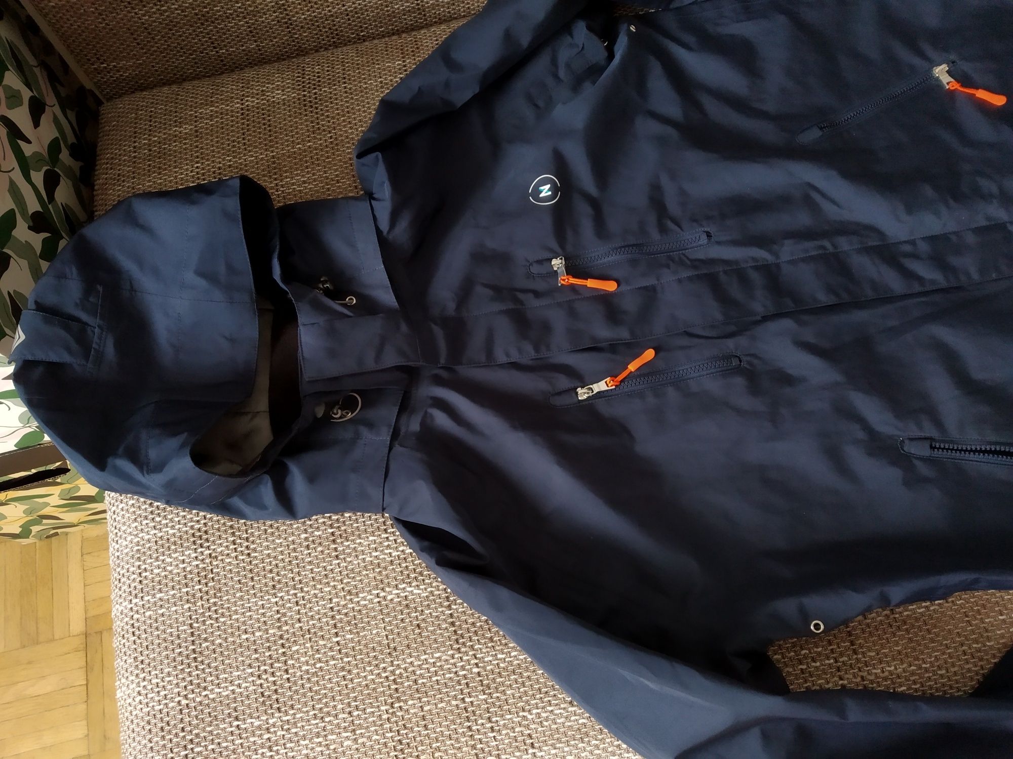 Tracker waterproof jacket coat kurtka długa przeciwdeszczowa