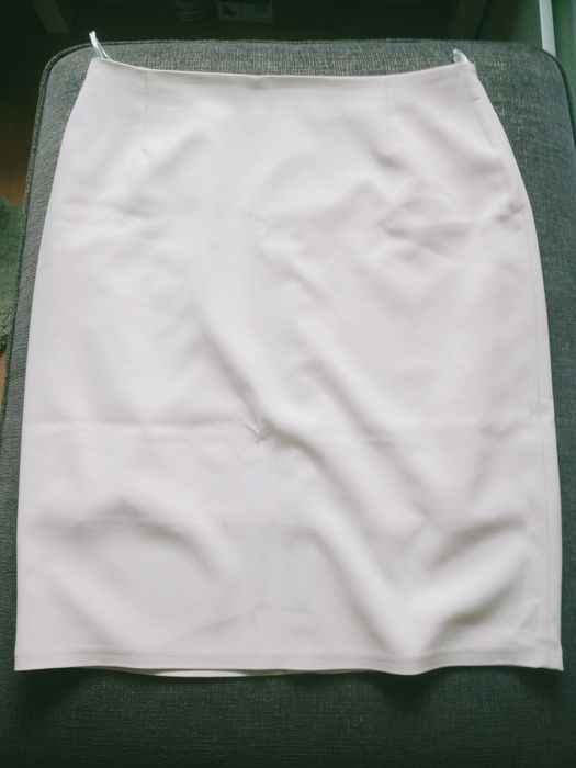 Spódnica beżowa, polester