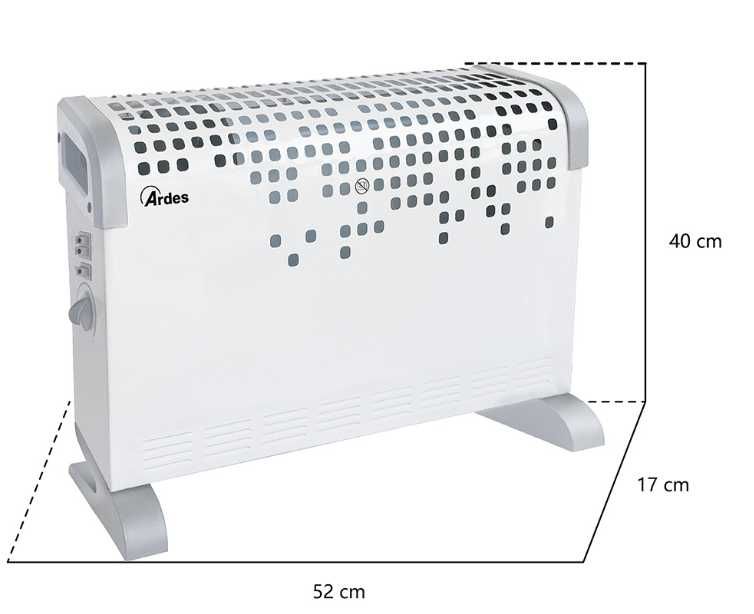 Grzejnik Elektryczny 1600/1800 W