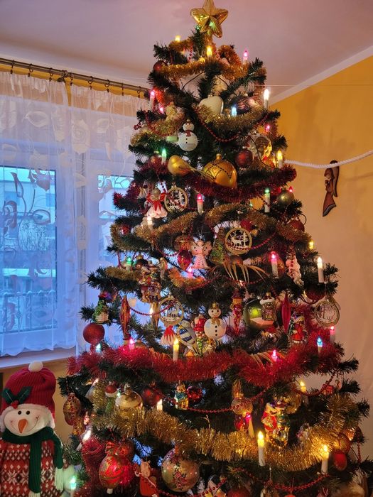 Sprzedam dużą choinkę bez ozdób, choinka sztuczna