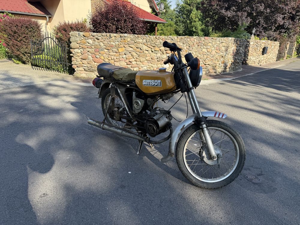 Zarejestrowany Simson 4 Elektronik S51 + Dawca