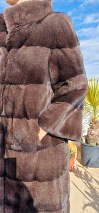 casaco de vison natural