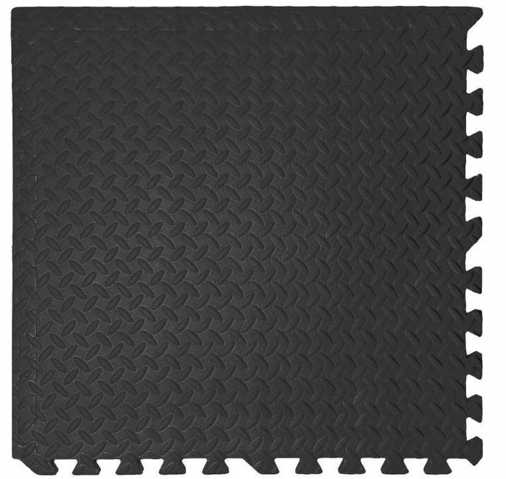 Mata do ćwiczeń 180 cm x 120 cm, Zestaw 6 szt. 60 cm x 60 cm