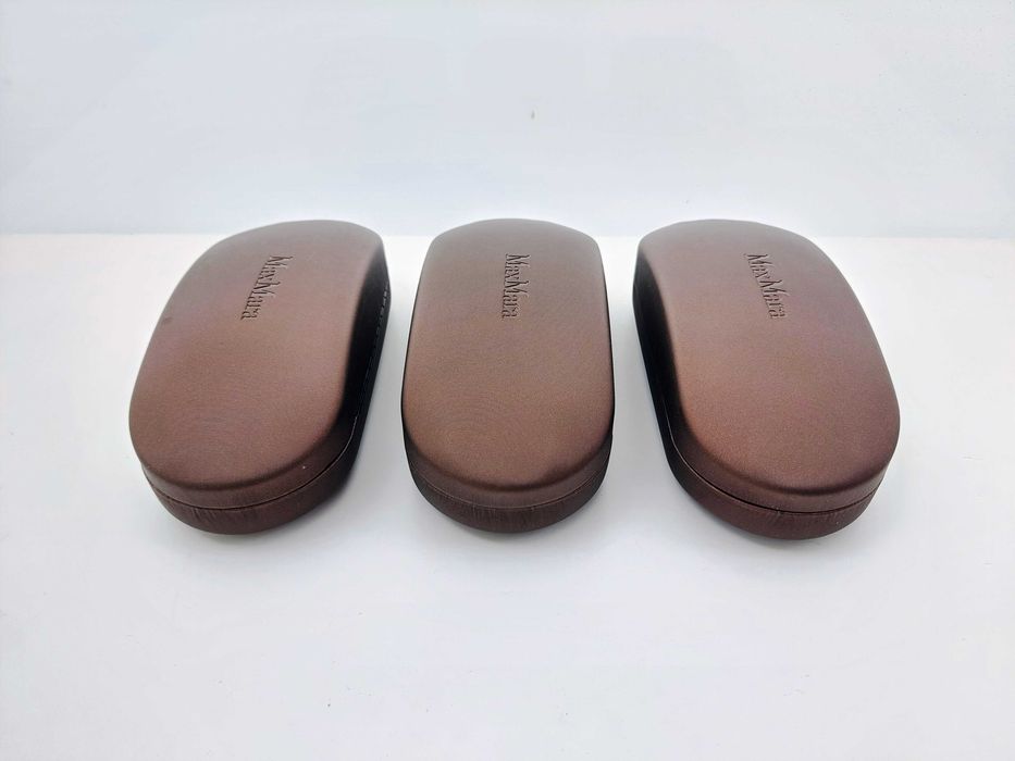 Max Mara 3 szt - Oryginalne Nowe etui na okulary