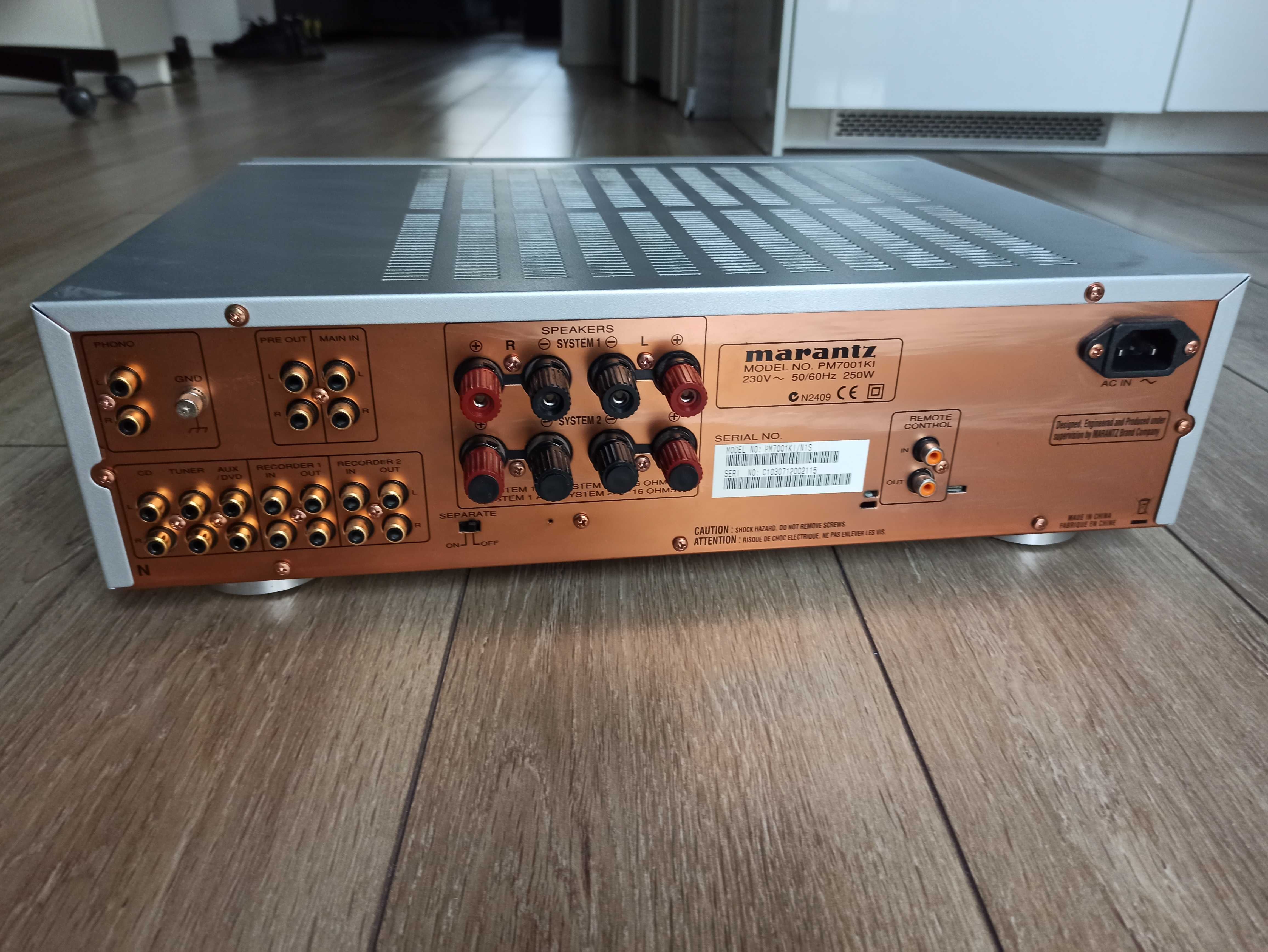 Wzmacniacz Marantz PM7001 K.I. Signature - piękne brzmienie! KRAKÓW