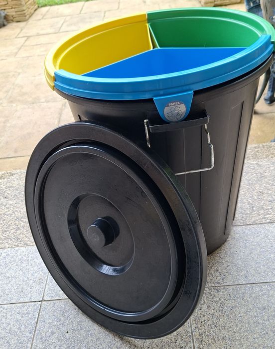 Ecoponto 50l com tampa