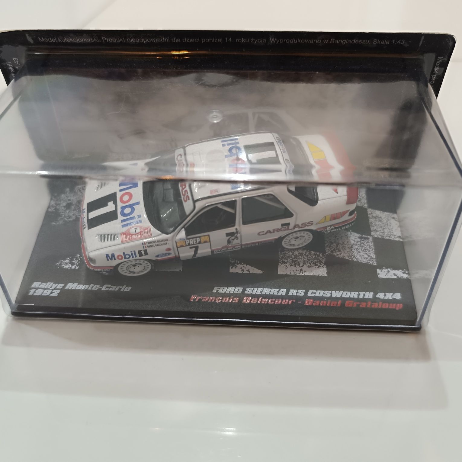 Ford Sierra Crosworth 4x4 Rajd Monte Carlo 1992 Samochody Rajdowe 1/43