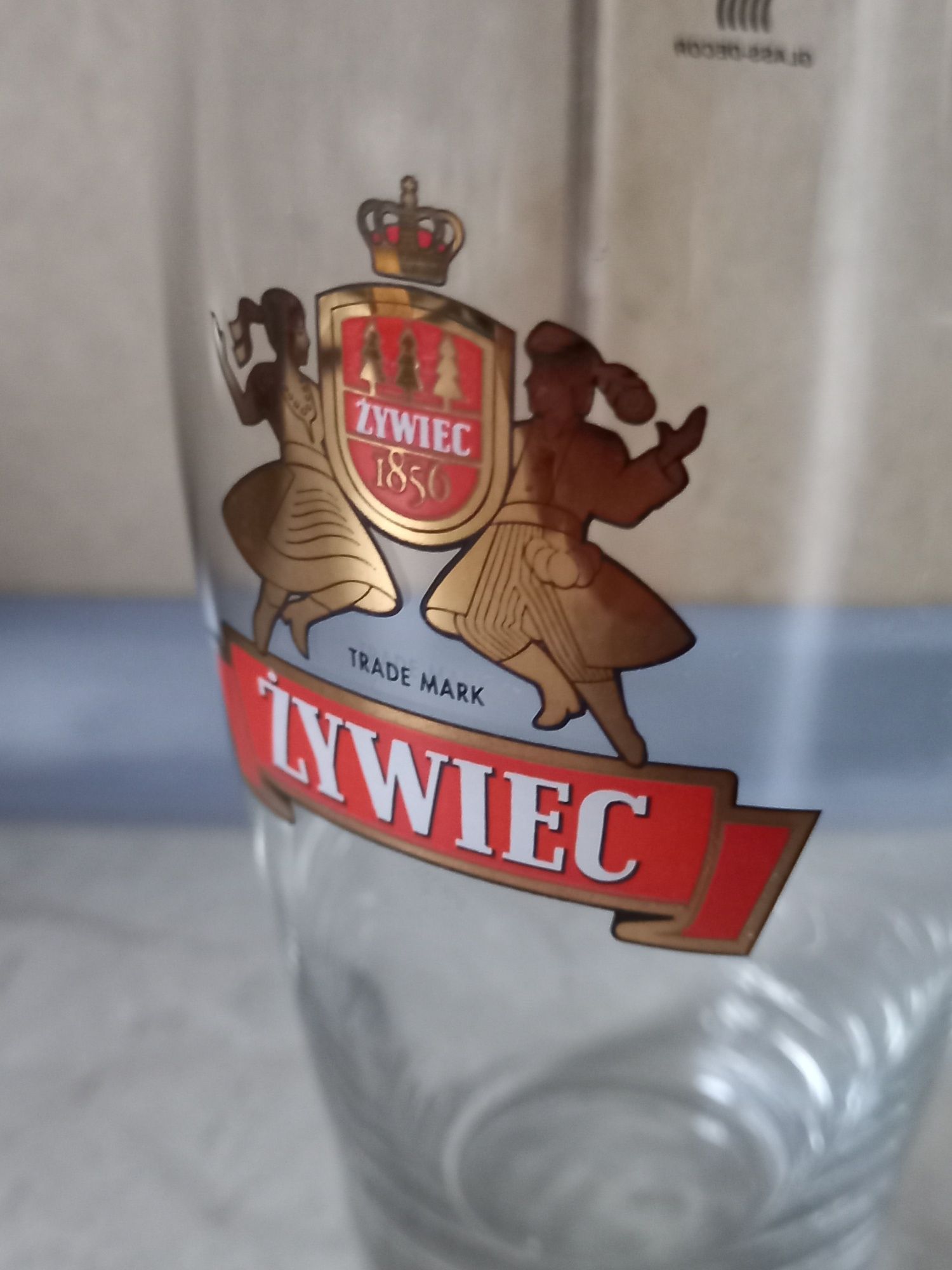 Szklanki do piwa żywiec, kolekcjonerskie lata 80 - 11 sztuk