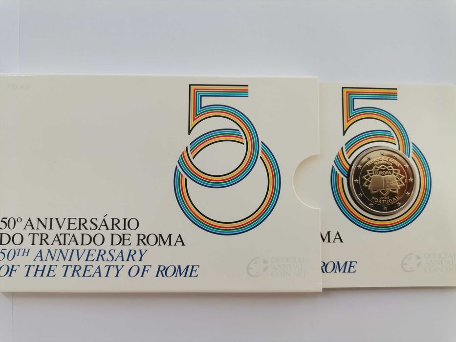 2 euro - Portugal 2007 - Tratado de Roma Proof /BE / PP