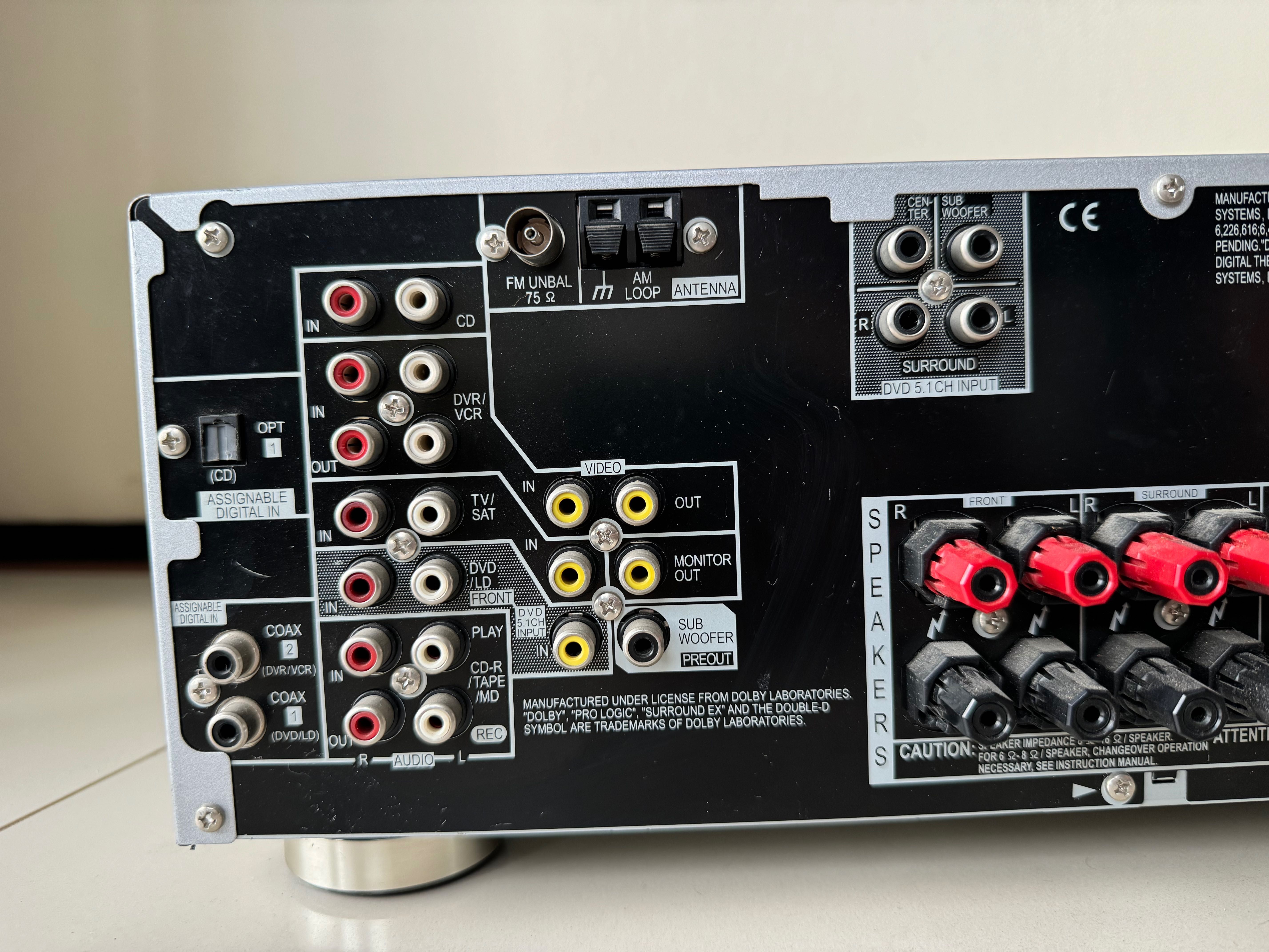 Amplituner Pioneer VSX-516 AMPLITUNER 6.1 DTS D.DIGITAL USB