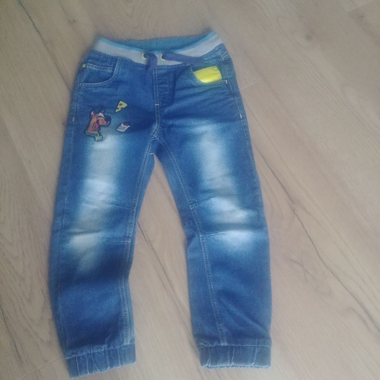 Spodnie jeansowe chłopięce Scooby Doo