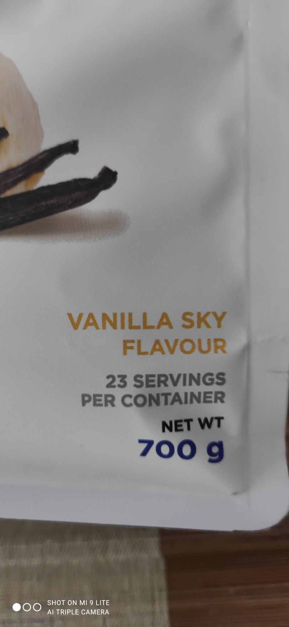 Białko WPC Premium, Allnutrition, 700g, vanilla flavour