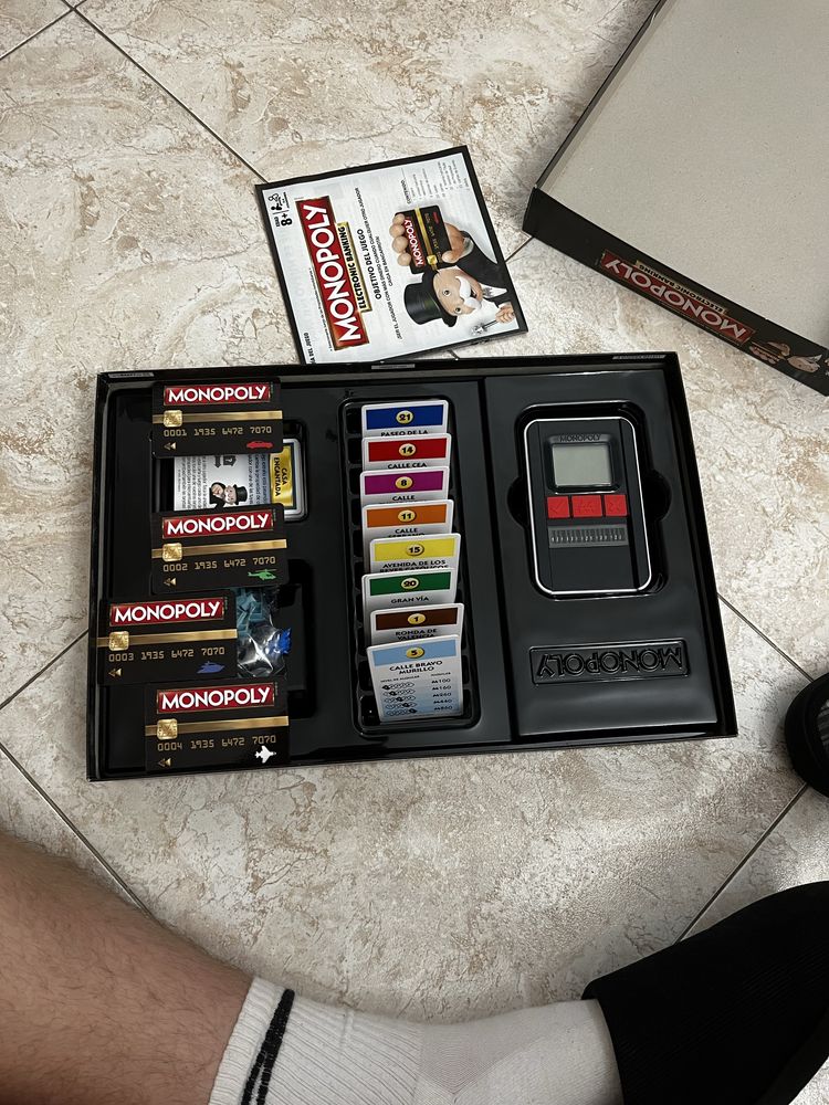 Jogo monopoly eletronic banking ( spanish)