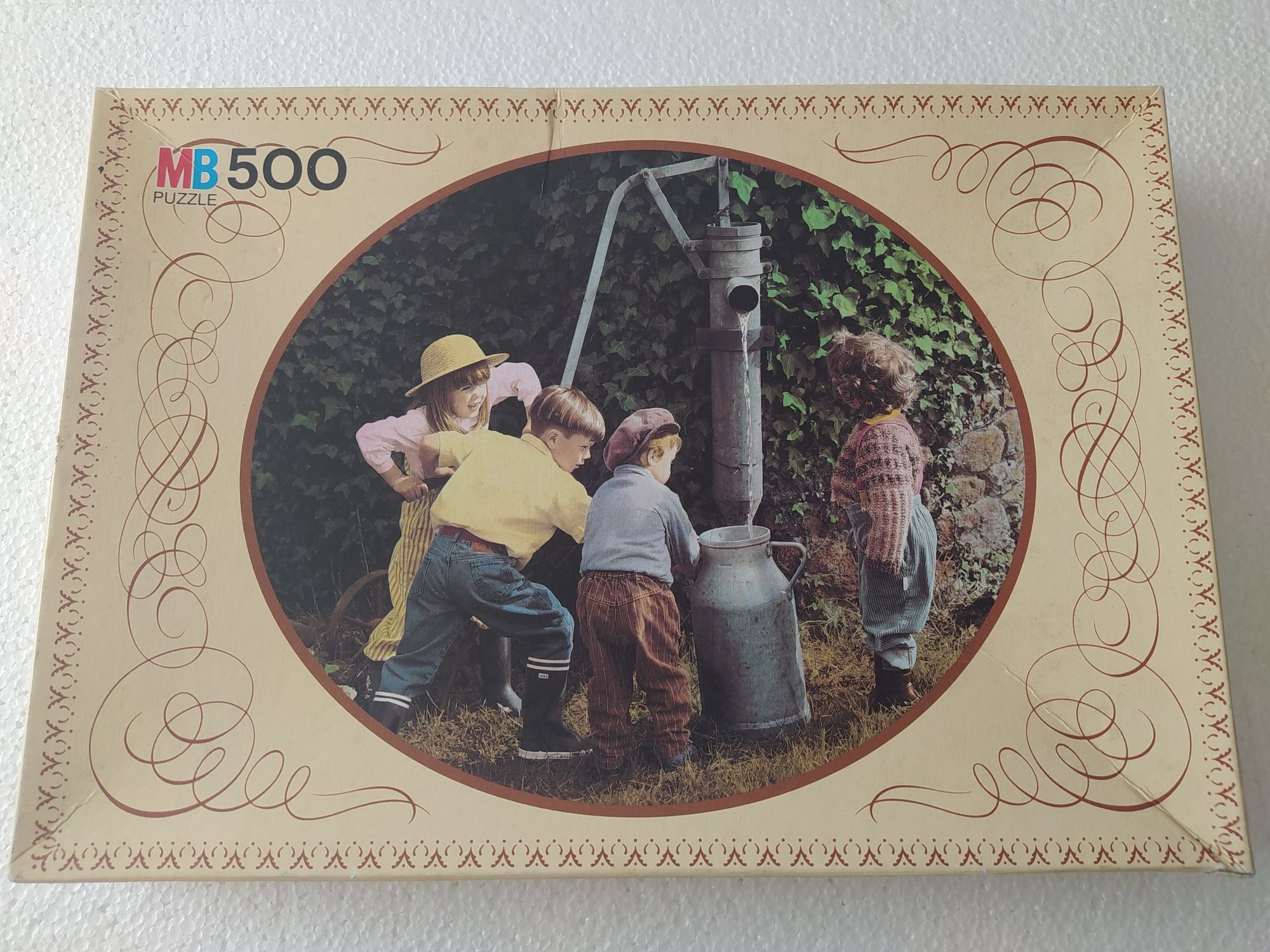 Puzzle 500 el MB Puzzle Nostalgia dzieci