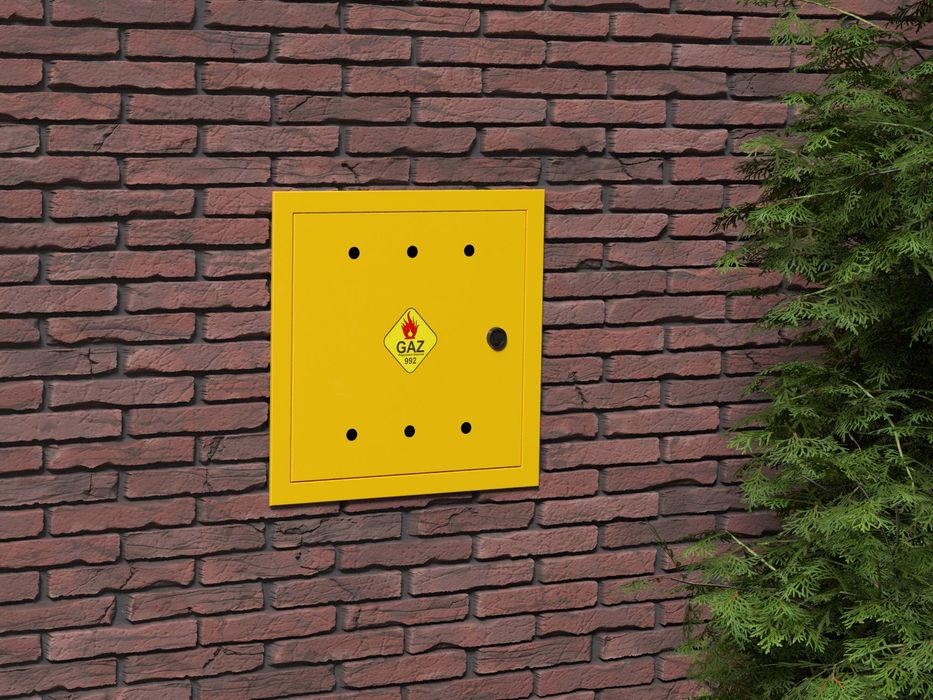 => SZAFKA GAZOWA Skrzynka Metalowa 60x60x25 Wszystkie Wymiary i Kolory