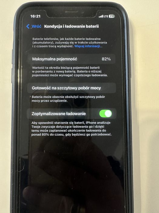 Iphone xr 64 gb stan dobry