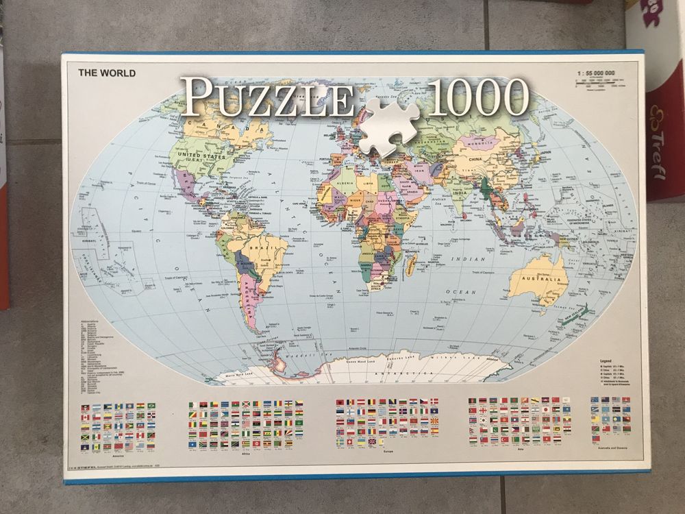 Puzzle i gry planszowe zestaw