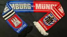 HAMBURGER SV vs BAYERN Monachium 03.05.2016 szalik piłkarski