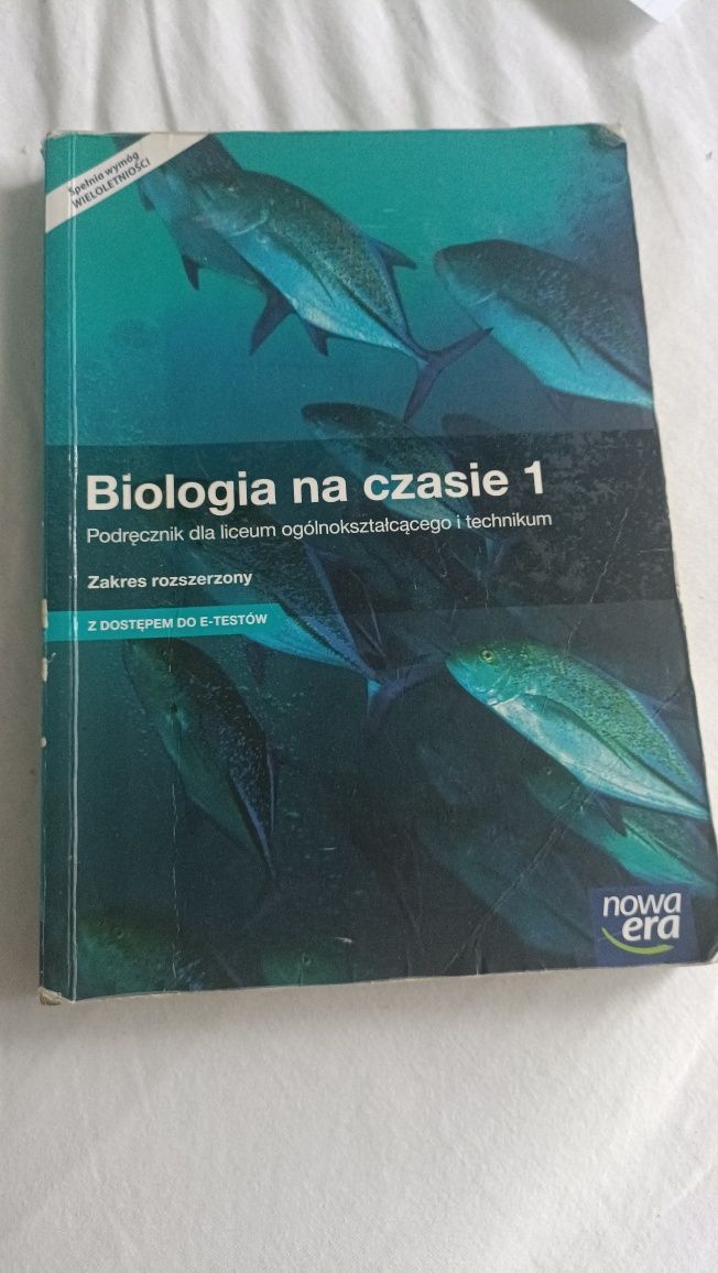 Różne książki biologia chemia