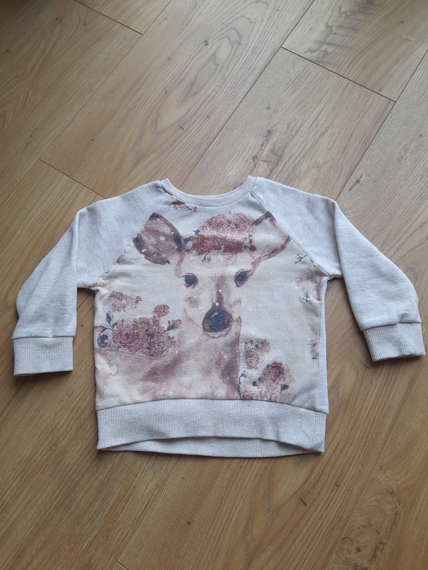 Bluza z sarenką 12-18M F&F