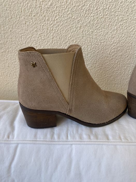 Botas Cubanas Bege tamanho 37 novas verdadeiras